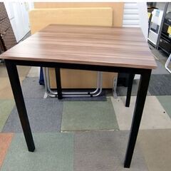 ☆ダイニングテーブルセット 2人掛け 幅750mm 奥行750mm 高さ760mm 椅子2脚付き 食卓テーブル ダークブラウン 札幌 北20条店