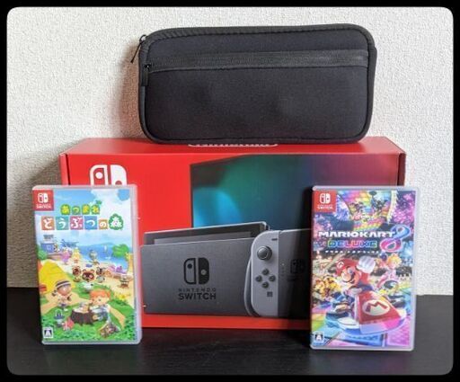 大学 割引 ☆Nintendo Switch☆任天堂スイッチ☆本体☆ソフト2本付☆使用 Nintendo Switch