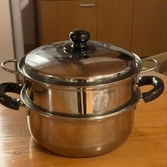 鍋・蒸し器つき - 生活雑貨 調理器具