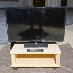 TOSHIBA 32型 液晶テレビ テレビ台付
