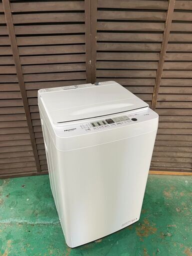 A4138　Hisense ハイセンス 2022年製 5.5kg 縦型洗濯機 一人暮らし用 自社配達可能‼【洗濯機引取り無料⁉】