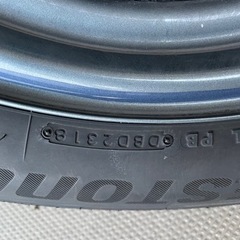 ジムニー（JA11）用　スタッドレスタイヤ　鉄ホイール付き