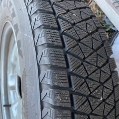 ジムニー（JA11）用　スタッドレスタイヤ　鉄ホイール付き