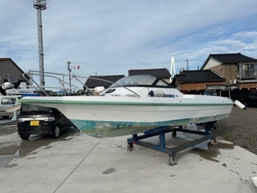 サンフレンド21 スズキ船外機　ガーミン魚探　アイパイロット付き　エンジン走行少