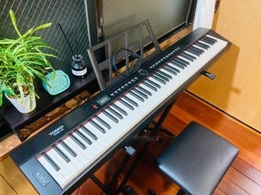 電子ピアノ、ペダル、椅子全てセット