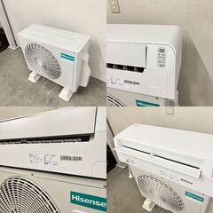 14954 Hisense ルームエアコン 2021年製 8畳 ◇大阪市内・東大阪市他