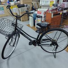 J016☆カギ無しサビ使用感☆普通自転車☆LARGHETTO☆LEDオート☆