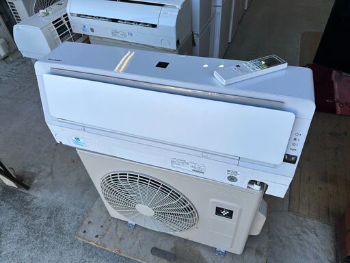 【動作保証あり】SHARP シャープ 2020年 2.5kw 8畳用 冷暖房ルームエアコン AY-L25H【管理KR429】