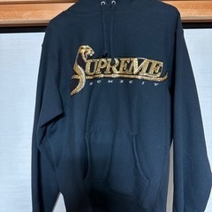 supreme♥ロゴパーカー♥Ssize♥シュプリーム