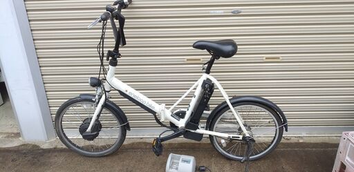サンヨー 折りたたみ電動アシストハイブリットサイクル エネループ