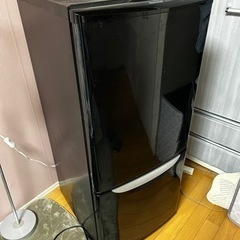 ナショナル　135L 冷蔵庫　黒