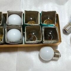 【無料】未使用 白熱灯電球 100W/20Wたくさん