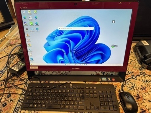 値下げ！　SONY VAIO 21.5インチ　Core-i5　 Windows11Home　すぐ使えます。