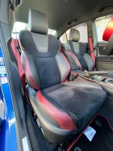 WRX STI VAB　純正オプションRECAROシート　左右セット WRX STI VAB純正レカロシート