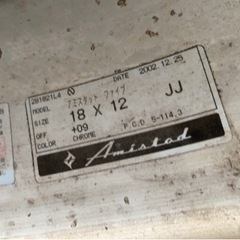 お取引中。Amistud five ホイールのみ