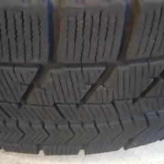 脱着工賃込み！195／65R15 ブリヂストン VRX スタッドレスタイヤ 社外アルミ4本セット！