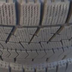 脱着工賃込み！195／65R15 ブリヂストン VRX スタッドレスタイヤ 社外アルミ4本セット！