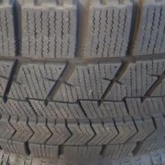 脱着工賃込み！195／65R15 ブリヂストン VRX スタッドレスタイヤ 社外アルミ4本セット！