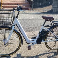 最終値下げ‼️電動アシスト折り畳み自転車26インチ