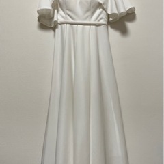 ウエディングドレス、白ワンピース