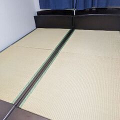 畳ベッド収納付き（シングルサイズ）２台セット