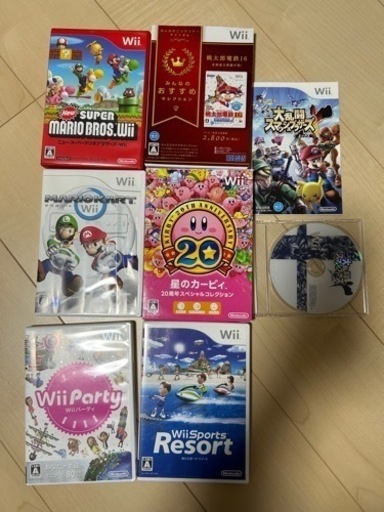 Wii  本体、ソフト　　中古