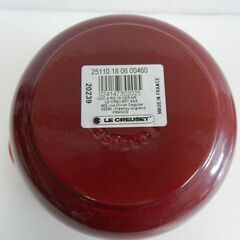 未使用！LE CREUSET ル・クルーゼ ココット・エブリィ チェリーレッド フランス製 18cm