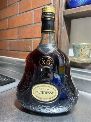 ヘネシー XO 金キャップ　グリーンボトル　Hennessy