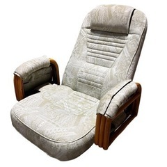 【ジ1126-44】 リクライニング座椅子　白色
