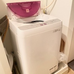 【0円】　無料　洗濯機　SHARP シャープ　39L