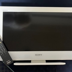 【中古／あげます】SONY ブラビア　22型・2010年製