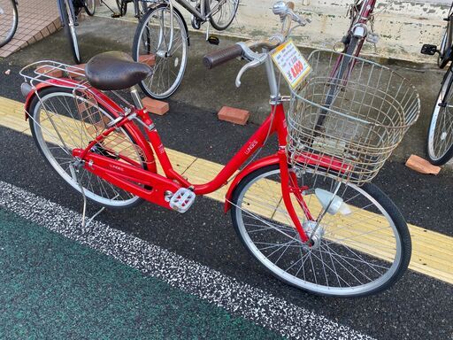 リサイクルショップどりーむ天保山店　No.967　自転車♪女性にも乗りやすい26インチ！乗って帰れる♪ リサイクルショップどりーむ天保山店 No.967 自転車♪女性にも乗り