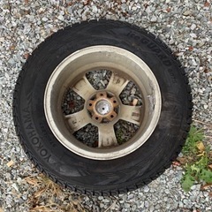 4本セット YOKOHAMA ヨコハマ SUV アイスガード G075 スタッドレスタイヤ　ホイール付き