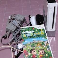 任天堂Ｗｉｉ　本体+町へいこうよどうぶつの森