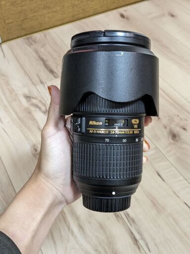 高質で安価 Nikon　24-70mm F2.8　VRレンズ レンズ
