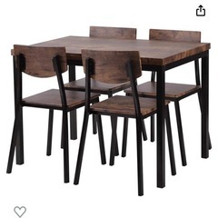 ダイニングテーブルセット　売ります