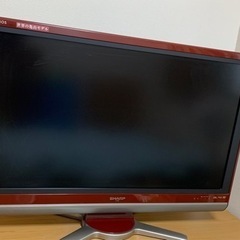 AQUOS テレビ37インチ（テレビ台付き）