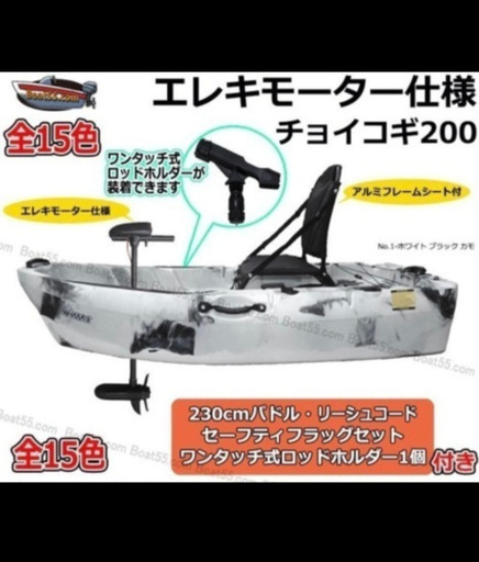 チョイコギ200 エレキ（エレキ未使用） (you) 辻堂のマリンスポーツの  