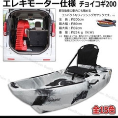 チョイコギ200 エレキ（エレキ未使用）