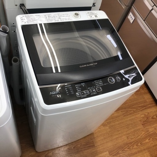 安心の1年保証付！！AQUQ全自動洗濯機　5.0kg 売ります！取りに来れる方限定！
