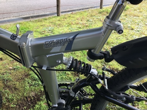 シマノ18段変速MTB マウンテンバイク 26インチ キャンプ用 美車 室内