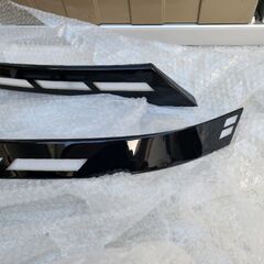 20ヴェルファイアアクリル加工ヘッドライトガーニッシュ