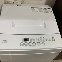 【美品】洗濯機　エルソニック　5kg