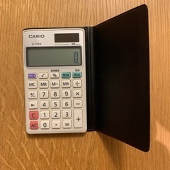 【美品】手帳型電卓①  CASIO税込計算可