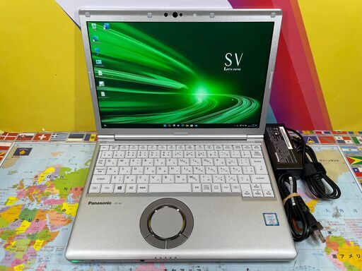 JC1099 極美品 16GB パナソニック Let's Note CF-SV8 軽量 綺麗 Win11 office2021