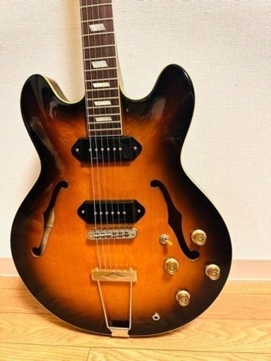 epiphone casino 1982 マツモク製LindyFralin搭載