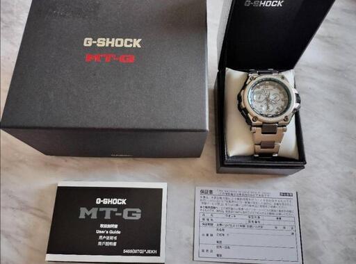 格安　15万円引き　G-SHOCK　GPS付き ハイブリッド電波ソーラー　MTG-G1000RS-2AJF