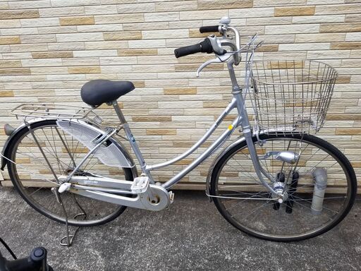 中古自転車 3段変速 27インチ LEDオートライト 軽整備済み 防犯登録対応 町田市 相模原市053MM