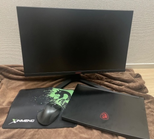 ゲーマーを始める方、必見！！ゲーミングPC、モニター特盛セット！！