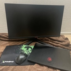 ゲーマーを始める方、必見！！ゲーミングPC、モニター特盛セット！！